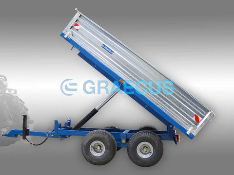 Τρείλερ για τρακτέρ με υδραυλική ανατροπή 2500kg DT2500-H Τρείλερ για τρακτέρ με υδραυλική ανατροπή 2500kg DT2500-H