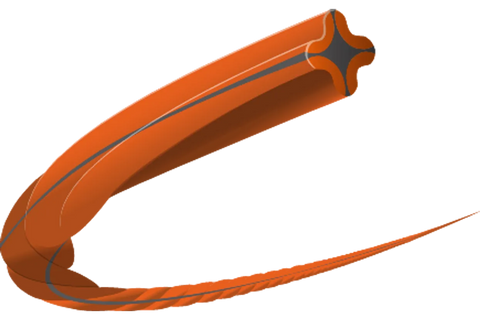 Μεσινέζα Whisper Twist Husqvarna 2.7mm/10m Μεσινέζα Whisper Twist Husqvarna 2.7mm/10m