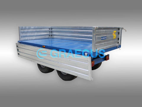 Τρείλερ για τρακτέρ με υδραυλική ανατροπή 2500kg DT2500-H Τρείλερ για τρακτέρ με υδραυλική ανατροπή 2500kg DT2500-H