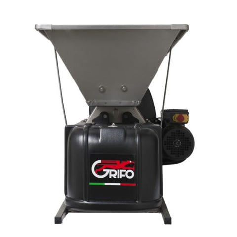 Σπαστήρας Σταφυλιών Ηλεκτροκίνητος GRIFO DMCI 1HP FULL IΝΟΧ με Διαχωριστήρα
