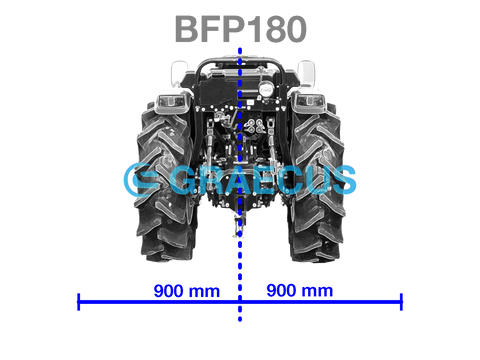 Φρέζα βαρέως τύπου BFP180