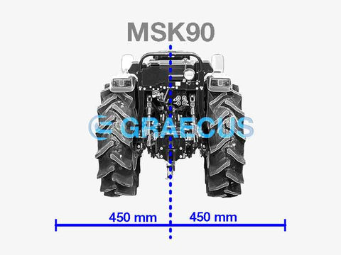 Καταστροφέας υδραυλικός με συλλέκτη 0,90m MSK90