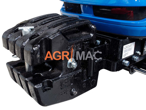 LS XJ25HST 30HP 4WD 1318cc 3 κύλινδρο δενδροκομικό αμπελουργικό τρακτέρ συνδυασμός με μπροστινό κουβά FL400pro