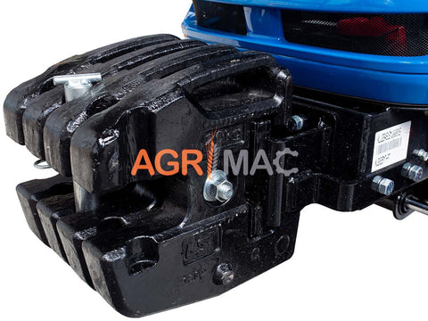 LS XJ25 30HP 4WD 1318cc 3 κύλινδρο δενδροκομικό αμπελουργικό τρακτέρ συνδυασμός με μπροστινό κουβά FL400pro