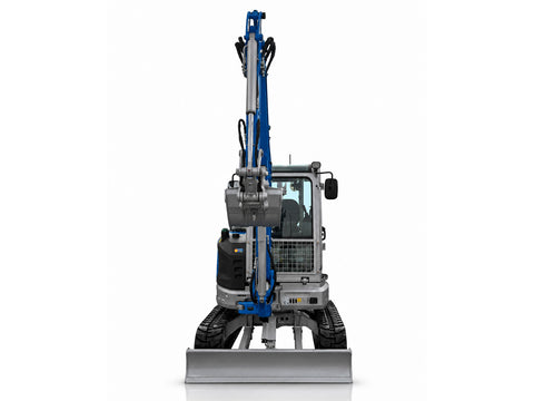 Μίνι εκσκαφέας με καμπίνα A/C 4T, Kubota Diesel, με περιστροφή στην μπούμα, πλαϊνούς μοχλούς χειρισμού και γραμμή σφύρας EB40C-PRO