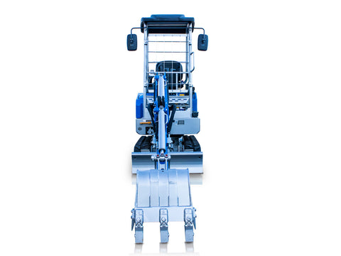 Μίνι τσαπάκι 2.1T, Kubota Diesel, με περιστροφή στην μπούμα, πτυσσόμενες ερπύστριες, πλαϊνούς μοχλούς χειρισμού και γραμμή σφύρας EB21-PRO
