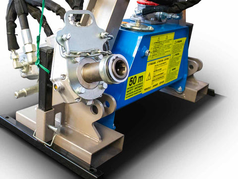 Τηλεσκοπικό λογχοφόρο – θαμνοκοπτικό με μπάρα κοπής αυτόνομο για τρακτέρ LK175