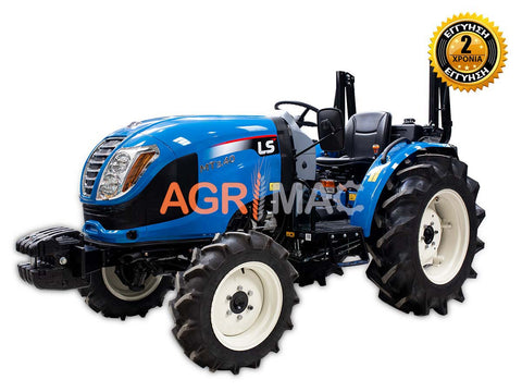LS MT3.40HST 49HP 4WD 1879cc δενδροκομικό αμπελουργικό τρακτέρ συνδυασμός με GRAECUS Τρυπάνι MT-H και δυο αρίδες MTA150&300