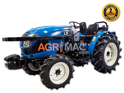 LS MT3.40 49HP 4WD 1879cc δενδροκομικό αμπελουργικό τρακτέρ συνδυασμός με GRAECUS Τρυπάνι MT-H και δυο αρίδες MTA150&300