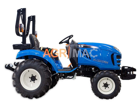 LS XJ25HST 30HP 4WD 1318cc 3 κύλινδρο δενδροκομικό αμπελουργικό τρακτέρ συνδυασμός με μπροστινό κουβά FL400pro