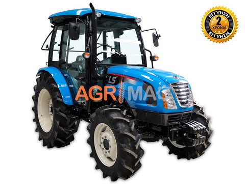 LS XU6168 Cab 84HP 4WD Mitsubishi TURBO δενδροκομικό-αμπελουργικό τρακτέρ καμπίνα συνδυασμός με GRAECUS FREZA B185