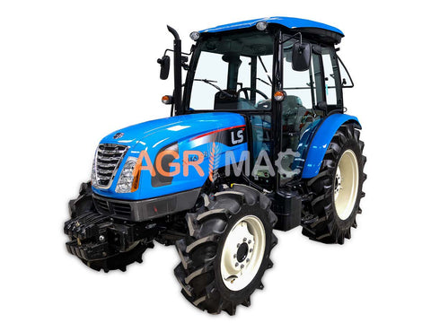 LS XU6168 Cab 84HP 4WD Mitsubishi TURBO δενδροκομικό-αμπελουργικό τρακτέρ καμπίνα συνδυασμός με GRAECUS FREZA B185