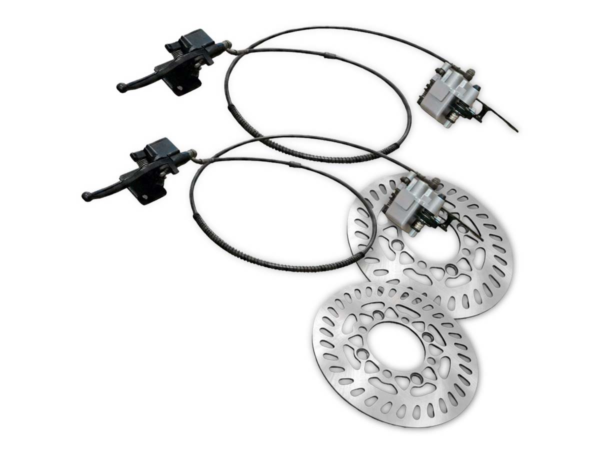 GERYON750-BRAKESET Σετ Σύστημα Δισκόφρενων (2τμχ) για GERYON 750