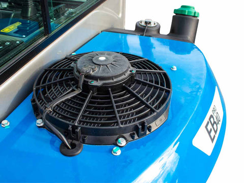 Μίνι εκσκαφέας με καμπίνα A/C 4T, Kubota Diesel, με περιστροφή στην μπούμα, πλαϊνούς μοχλούς χειρισμού και γραμμή σφύρας EB40C-PRO