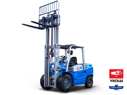Κλάρκ 5.0Τ STAGE V diesel | Duplex 3000mm | υδραυλική πλάγια μετατόπιση | πιρούνια 1220mm