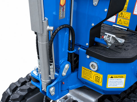 Μικρός ερπυστριοφόρος εκσκαφέας 700kg, βενζίνη, με γραμμή σφύρας EB07-BOOM
