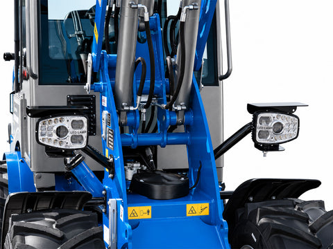 Σπαστός τροχοφόρος φορτωτής 4×4 4WD | Μέγιστη ανύψωση 2.7m | Ικανότητα φόρτωσης έως 0.9Τ | Καμπίνα | Υδροστατικό σαζμάν | STAGE V | LD10 HST Cab