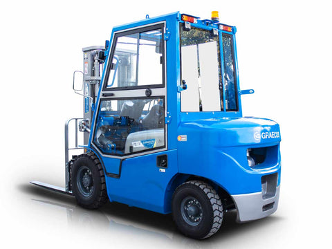 Κλάρκ 4.0Τ diesel | Duplex 3000mm | υδραυλική πλάγια μετατόπιση |  καμπίνα με θέρμανση | πιρούνια 1220mm