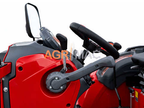 Τρακτέρ 4x4 ROPS | 60 HP μέγιστη ισχύς | Τετρακύλινδρος κινητήρας Turbo | Συγχρονισμένη ρεβέρσα 8+8 | Αερόφρενα | HANWO 504 PRO ROPS