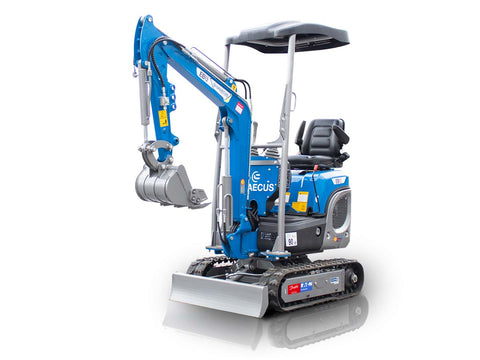Μικρός ερπυστριοφόρος εκσκαφέας 1.2T, Kubota Diesel, με περιστροφή στην μπούμα EB12-BOOM