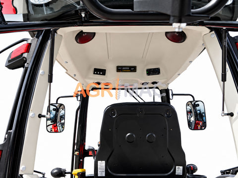 Τρακτέρ 4x4 με καμπίνα και Air Condition | 60 HP μέγιστη ισχύς | Τετρακύλινδρος κινητήρας Turbo | Συγχρονισμένη ρεβέρσα 8+8 | Αερόφρενα | HANWO 504 PRO CAB