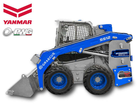 Φορτωτάκι τύπου Bobcat, GRAECUS MYRMIDON SS12 Cab A/C Yanmar