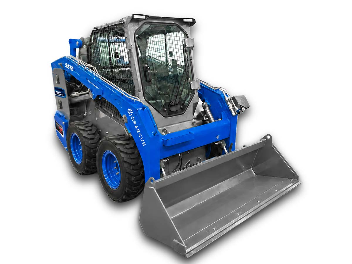 Φορτωτάκι τύπου Bobcat, GRAECUS MYRMIDON SS12 Cab A/C Yanmar