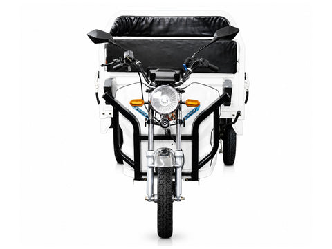 Ηλεκτρικό τρίκυκλο με ωφέλιμο φορτίο 253 kg, μέγιστη ταχύτητα 35 km/h και αυτονομία έως 60 km. Διαθέτει ανατρεπόμενη καρότσα 1500 × 1100 × 330 mm και μπαταρία 72V 45Ah.