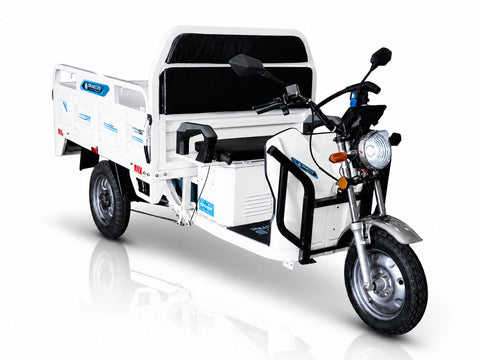 Ηλεκτρικό τρίκυκλο με ωφέλιμο φορτίο 253 kg, μέγιστη ταχύτητα 35 km/h και αυτονομία έως 60 km. Διαθέτει ανατρεπόμενη καρότσα 1500 × 1100 × 330 mm και μπαταρία 72V 45Ah.