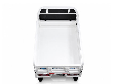 Ηλεκτρικό τρίκυκλο με ωφέλιμο φορτίο 253 kg, μέγιστη ταχύτητα 35 km/h και αυτονομία έως 60 km. Διαθέτει ανατρεπόμενη καρότσα 1500 × 1100 × 330 mm και μπαταρία 72V 45Ah.