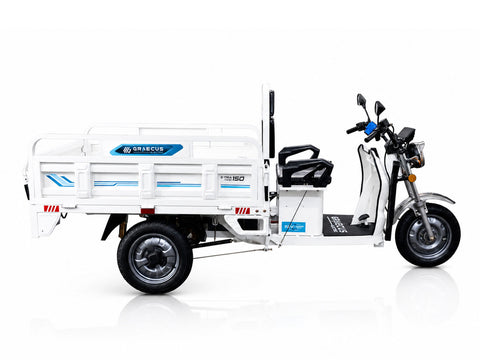 Ηλεκτρικό τρίκυκλο με ωφέλιμο φορτίο 253 kg, μέγιστη ταχύτητα 35 km/h και αυτονομία έως 60 km. Διαθέτει ανατρεπόμενη καρότσα 1500 × 1100 × 330 mm και μπαταρία 72V 45Ah.