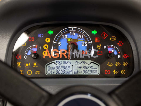 LS MT3.40HST 49HP 4WD 1879cc δενδροκομικό αμπελουργικό τρακτέρ συνδυασμός με GRAECUS Τρυπάνι MT-H και δυο αρίδες MTA150&300