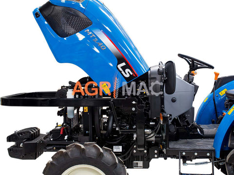 LS MT3.40 49HP 4WD 1879cc δενδροκομικό αμπελουργικό τρακτέρ συνδυασμός με GRAECUS Τρυπάνι MT-H και δυο αρίδες MTA150&300