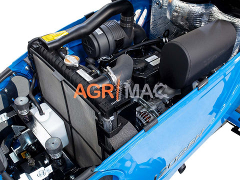 LS XJ25 30HP 4WD 1318cc 3 κύλινδρο δενδροκομικό αμπελουργικό τρακτέρ συνδυασμός με μπροστινό κουβά FL400pro