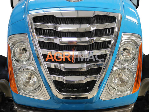 LS XU6168 Cab 84HP 4WD Mitsubishi TURBO δενδροκομικό-αμπελουργικό τρακτέρ καμπίνα συνδυασμός με GRAECUS FREZA B185