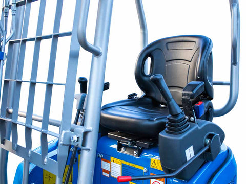 Μίνι τσαπάκι 1.7T, Kubota Diesel, με περιστροφή στην μπούμα, πτυσσόμενες ερπύστριες, πλαϊνούς μοχλούς χειρισμού και γραμμή σφύρας EB17-PRO