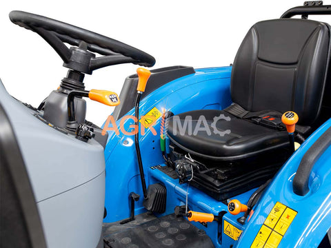 LS MT3.60 ROPS 72hp δενδροκομικό αμπελουργικό καινούριο τρακτέρ συνδυασμός με GRAECUS Τρυπάνι MT-H και δυο αρίδες MTA150&300