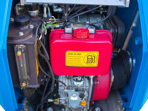 Ντάμπερ Diesel, υδροστατικό με φορτωτή και υψηλή ανατροπή 800kg HT800FL