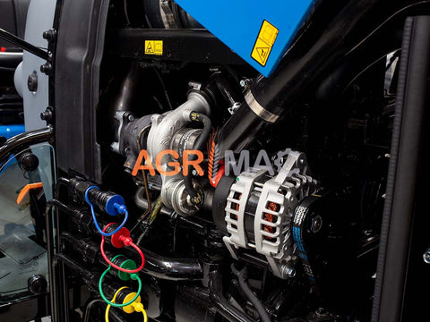 LS MT3.40HST 49HP 4WD 1879cc δενδροκομικό αμπελουργικό τρακτέρ συνδυασμός με GRAECUS Τρυπάνι MT-H και δυο αρίδες MTA150&300