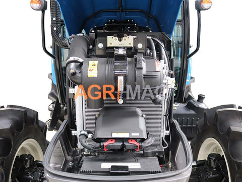 LS XU6168 Cab 84HP 4WD Mitsubishi TURBO δενδροκομικό-αμπελουργικό τρακτέρ καμπίνα συνδυασμός με GRAECUS FREZA B185
