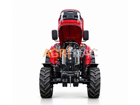 Τρακτέρ 4x4 ROPS | 60 HP μέγιστη ισχύς | Τετρακύλινδρος κινητήρας Turbo | Συγχρονισμένη ρεβέρσα 8+8 | Αερόφρενα | HANWO 504 PRO ROPS