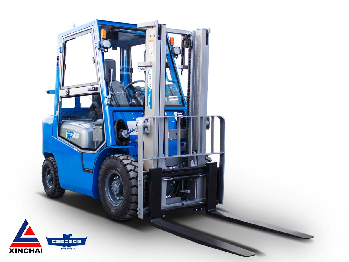 Κλάρκ 4.0Τ diesel | Duplex 3000mm | υδραυλική πλάγια μετατόπιση |  καμπίνα με θέρμανση | πιρούνια 1220mm