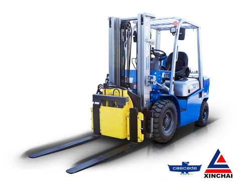 Κλάρκ 2.5Τ diesel | Duplex 3000mm | περιστροφή στον ιστό | υδραυλική πλάγια μετατόπιση | πιρούνια 1220mm