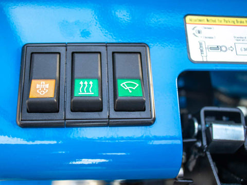 Κλάρκ 3.5Τ diesel | Duplex 3000mm | υδραυλική πλάγια μετατόπιση | καμπίνα με θέρμανση | πιρούνια 1220mm