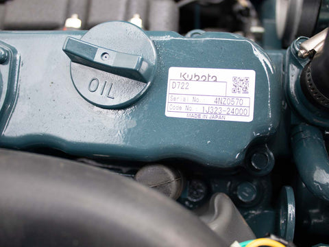 Μικρός ερπυστριοφόρος εκσκαφέας 1.2T, Kubota Diesel, με περιστροφή στην μπούμα EB12-BOOM