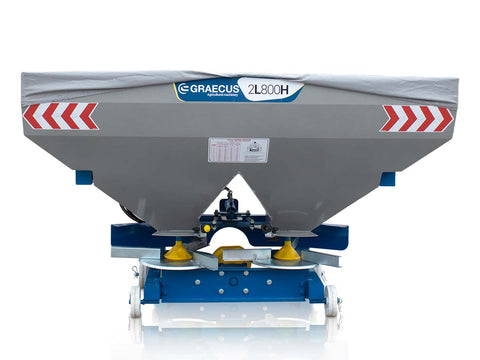Λιπασματοδιανομέας με διπλή φτερωτή 2L800H
