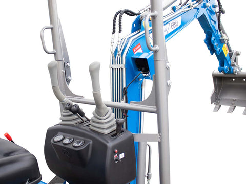 Μικρός ερπυστριοφόρος εκσκαφέας 1.2T, Kubota Diesel, με περιστροφή στην μπούμα EB12-BOOM