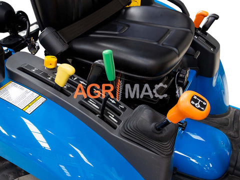 LS XJ25 30HP 4WD 1318cc 3 κύλινδρο δενδροκομικό αμπελουργικό τρακτέρ συνδυασμός με μπροστινό κουβά FL400pro
