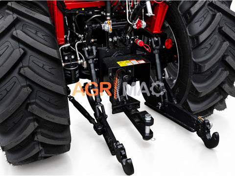 Τρακτέρ 4x4 ROPS | 60 HP μέγιστη ισχύς | Τετρακύλινδρος κινητήρας Turbo | Συγχρονισμένη ρεβέρσα 8+8 | Αερόφρενα | HANWO 504 PRO ROPS