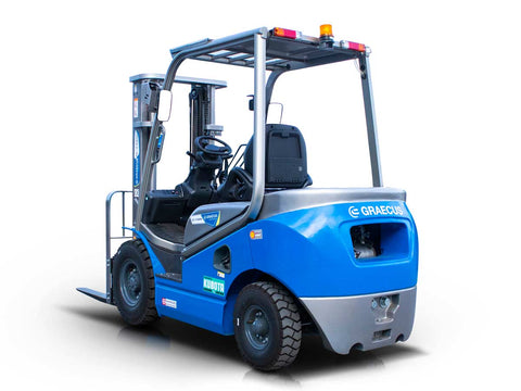 Κλάρκ 3.0Τ Kubota STAGE V diesel | Triplex 4500mm | υδραυλική πλάγια μετατόπιση | πιρούνια 1220mm FD30V-Kubota PRO